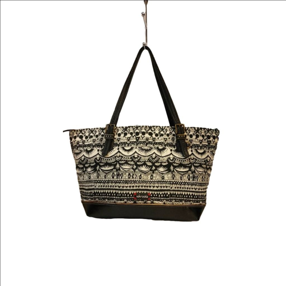 Sak Roots Peace Elephant Metro Tote Bag w. Wallet